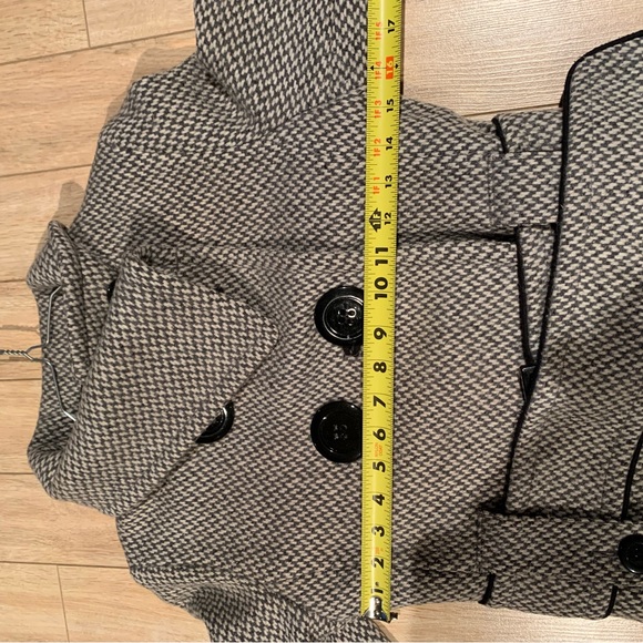 Icone Wool Blend Double Breasted PeaCoat - Picture 14 of 16